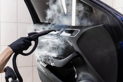 Interior Vehicle Steam Cleaning